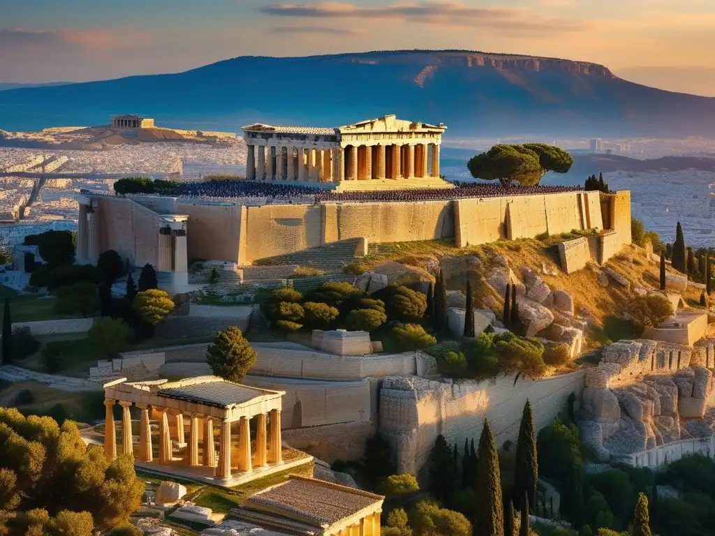 Raíces del Rhetor en Grecia: Acropolis, Parthenon, paisaje y legado cultural griego