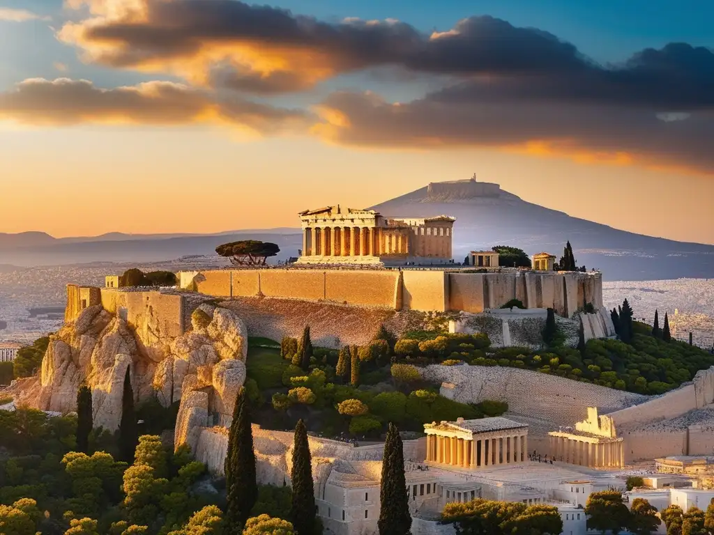 Impresionante Acropolis de Atenas, Grecia - Dinastías antiguas Atenas