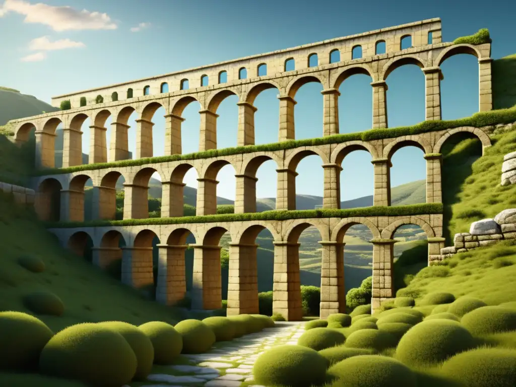 Aqueducto griego: ingeniería, construcción, naturaleza