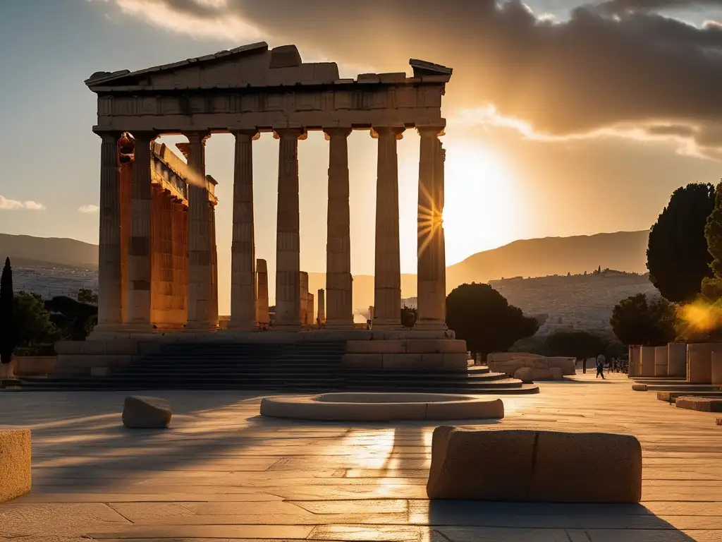 Ágora de Atenas: plaza vibrante, maravillas arquitectónicas y vida social de la antigua Grecia