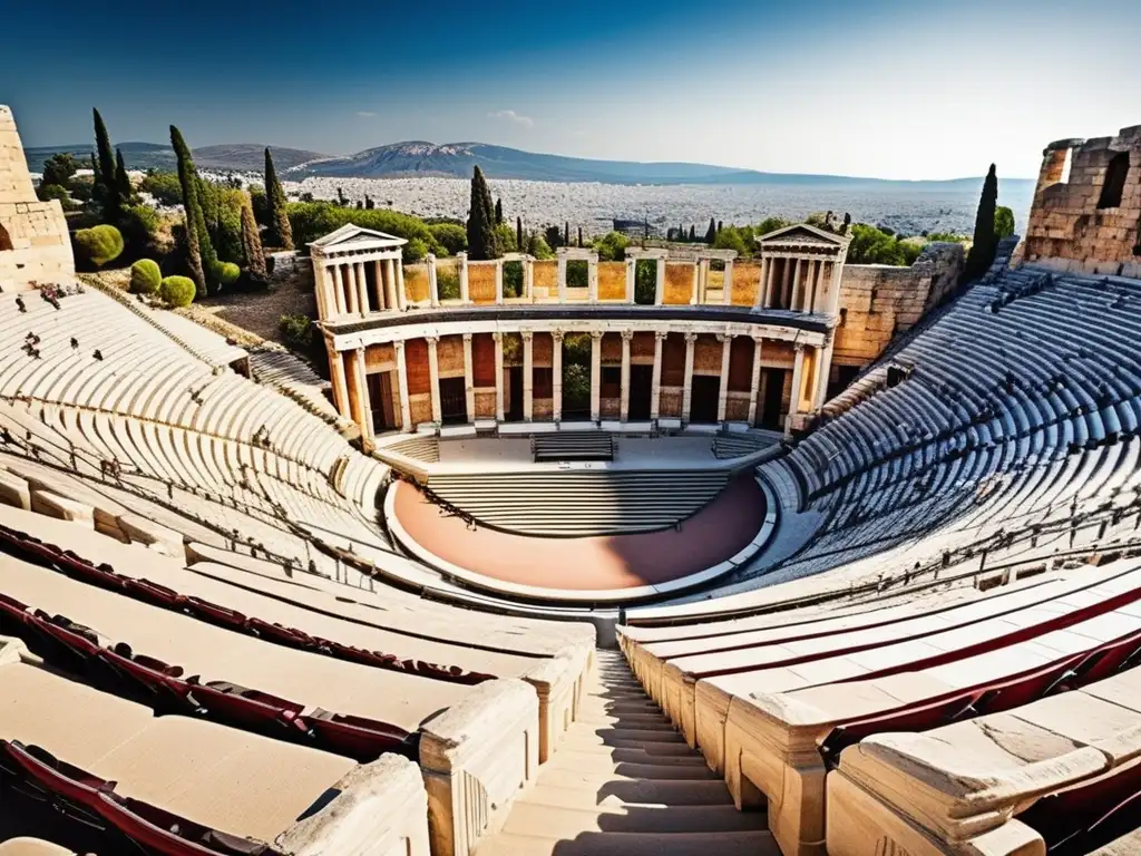 Teatro griego en Atenas: Magnificencia y emoción en escena