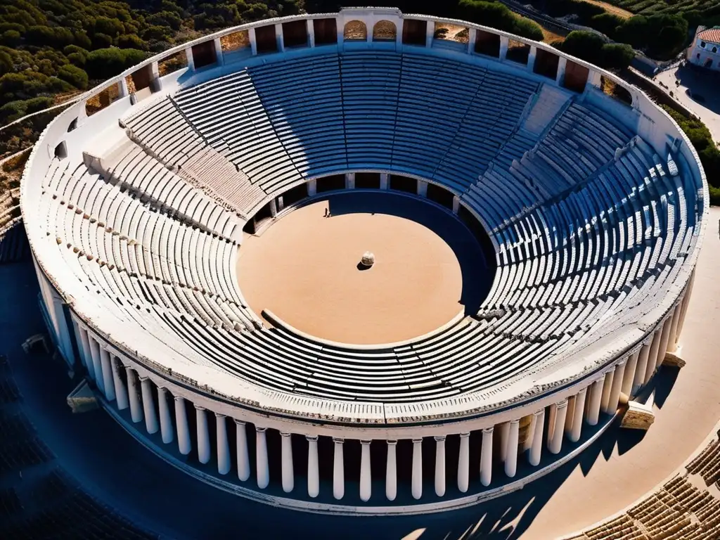 Teatro griego en Epidaurus: Arquitectura, acústica e historia - Acústica en el teatro griego