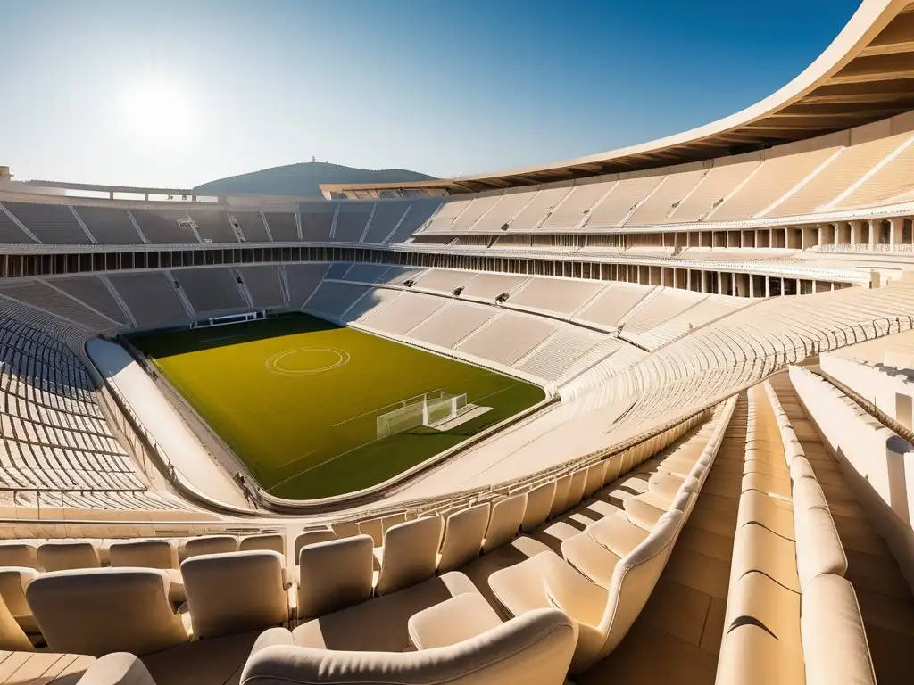 Influencia de los Juegos Panatenaicos en Grecia: Estadio antiguo de Atenas, arquitectura grandiosa y detalles meticulosos