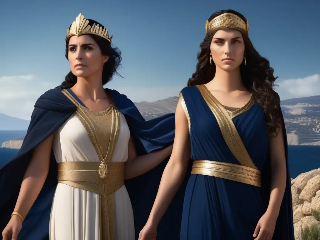 Mujeres guerreras en Grecia antigua: Artemisia y Olympias, resplandecientes y poderosas, junto a Alexander el Grande