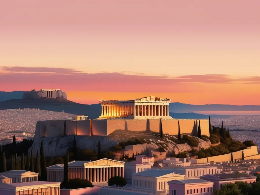 Atardecer en Atenas: Viajes de Alejandro Magno en Grecia