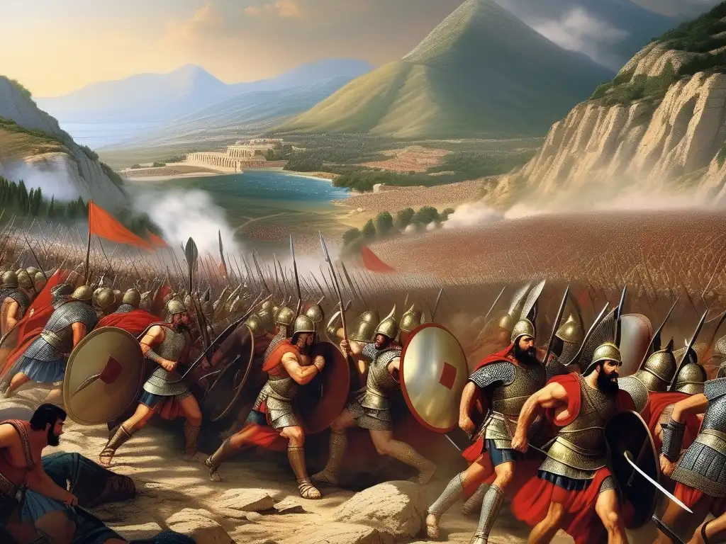 Batalla de Thermopylae: Choque entre el Imperio Persa y las ciudades-estado griegas