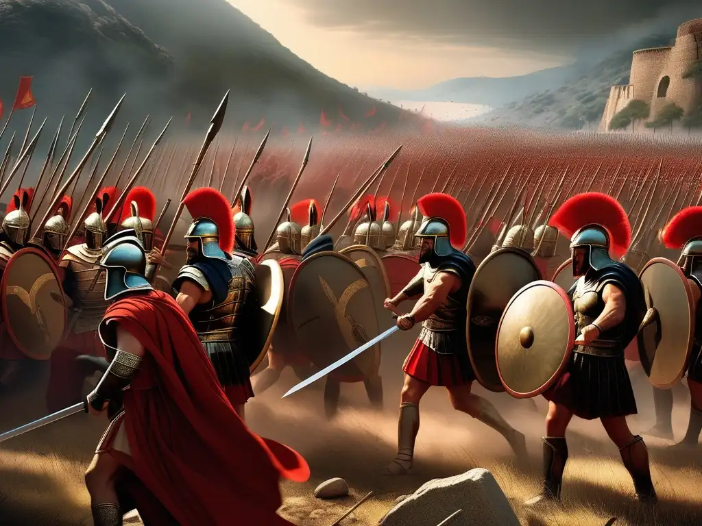 Leónidas en la Batalla de Thermopylae: intensidad y veracidad histórica (110 caracteres)