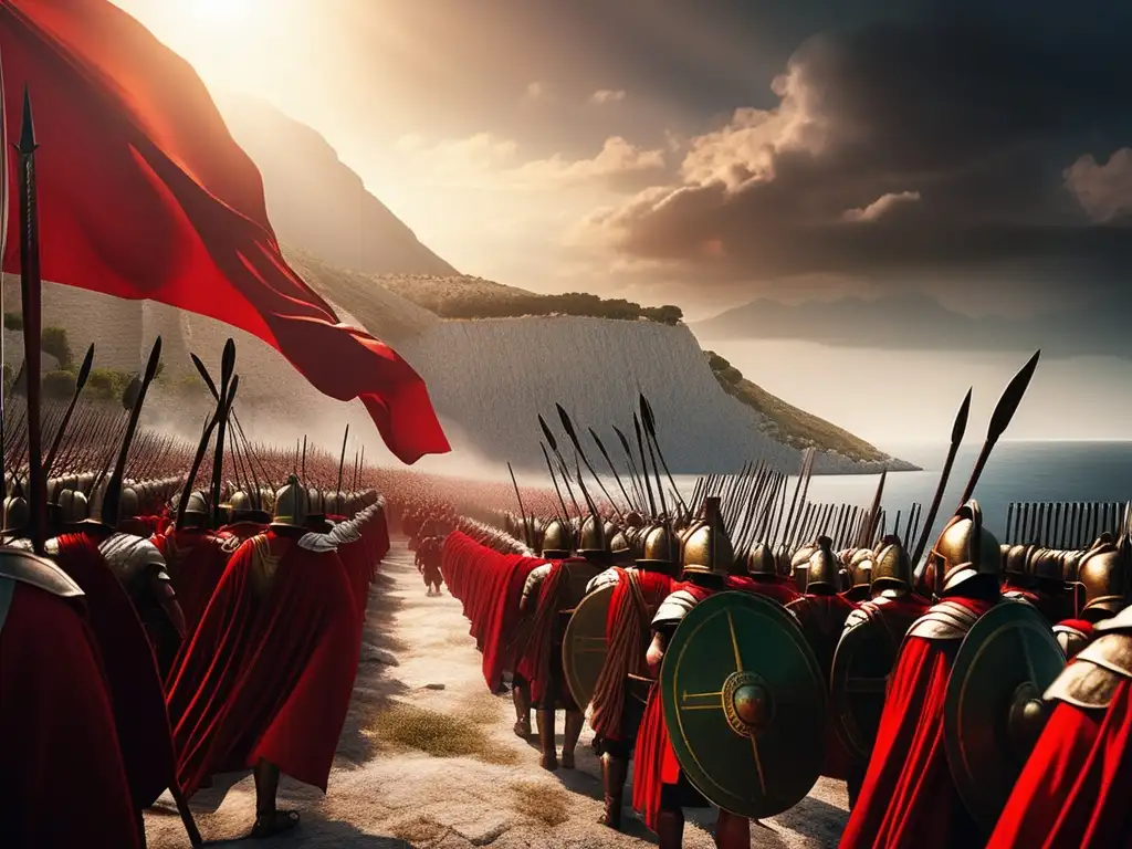 Imagen de la Batalla de Thermopylae: Tácticas de batalla espartanas invencibles