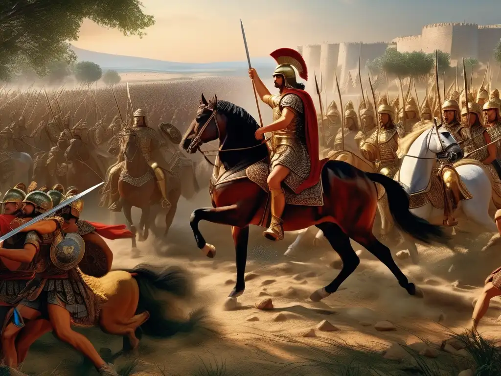 Batalla Río Hidaspes: Alexander el Grande lidera carga épica contra elefantes y guerreros indios