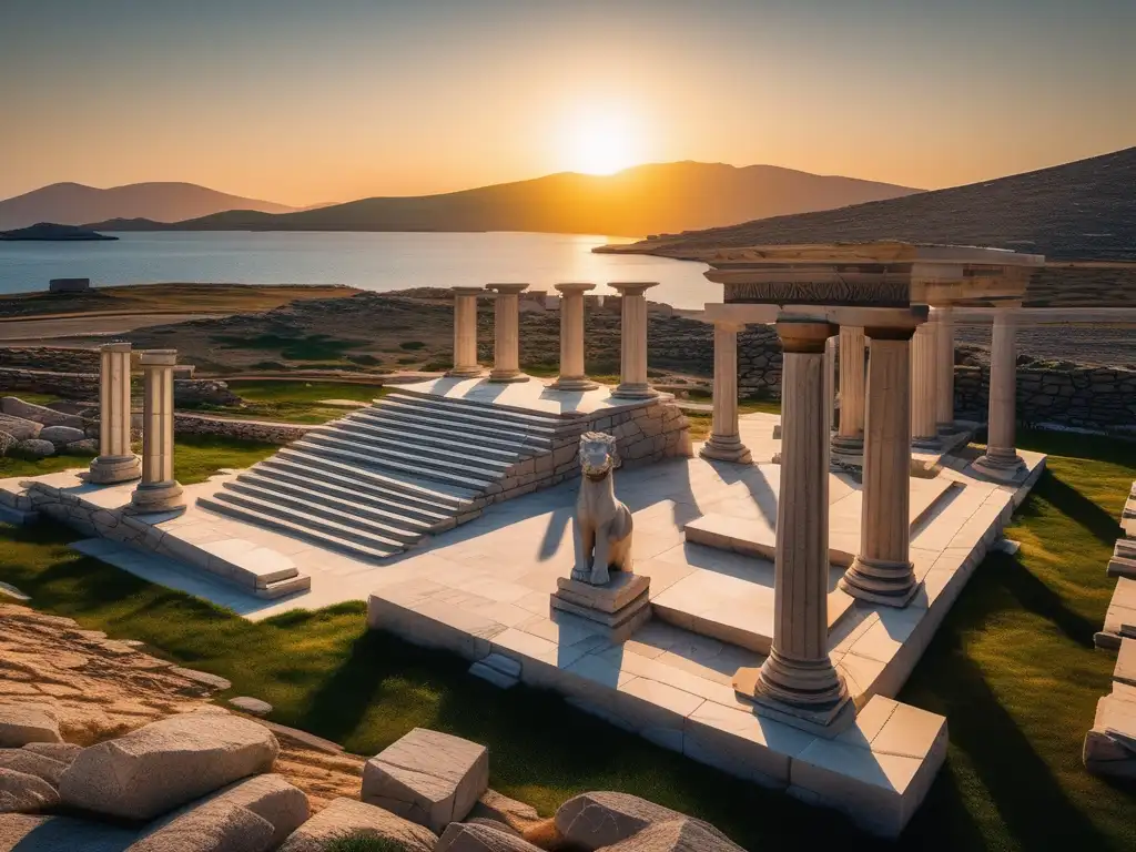 Imagen de Delos: ombligo sagrado de Grecia