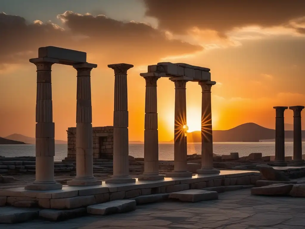 Ruinas fascinantes de Delos, isla griega envuelta en misterio y abandono