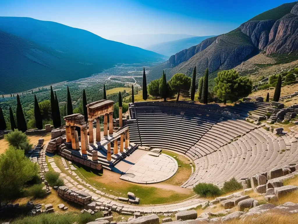 Templos y oráculos de Grecia en la mágica ciudad de Delphi