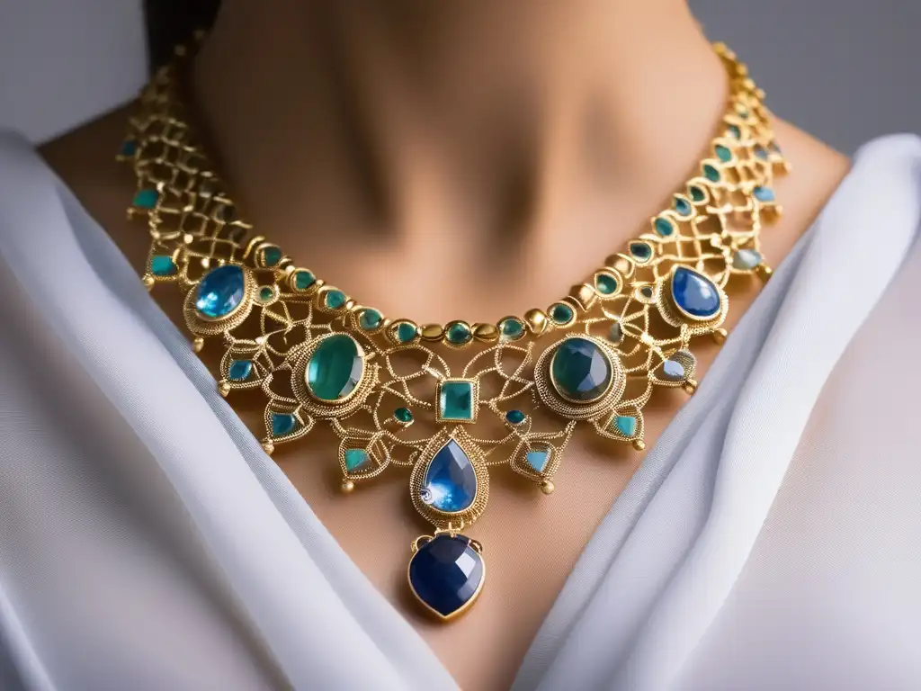 Collar Harmonía: joyas mitología griega, equilibrio y elegancia