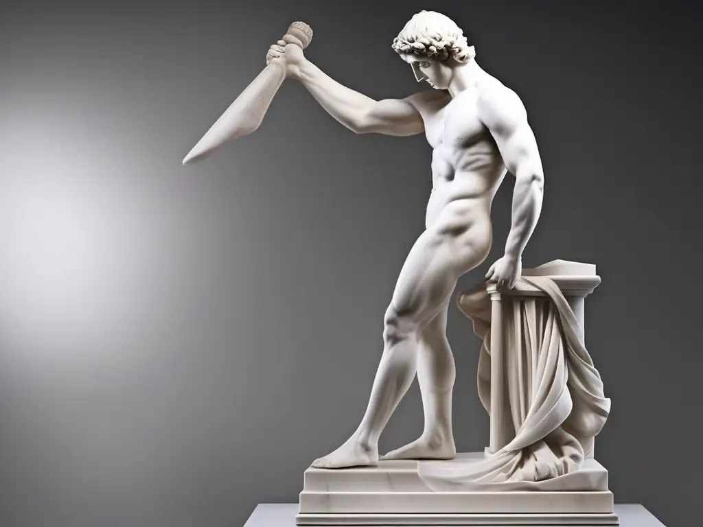 Escultura griega con contrapposto: importancia y belleza