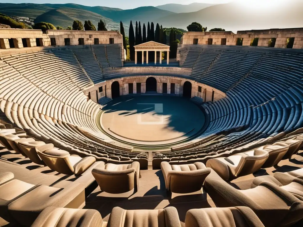 Magnífico estadio griego antiguo: Evolución de los Juegos Olímpicos en la Antigua Grecia