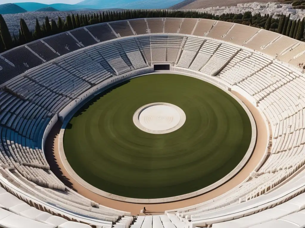 Estadio griego antiguo: Historia de los deportes de carreras en la Antigua Grecia