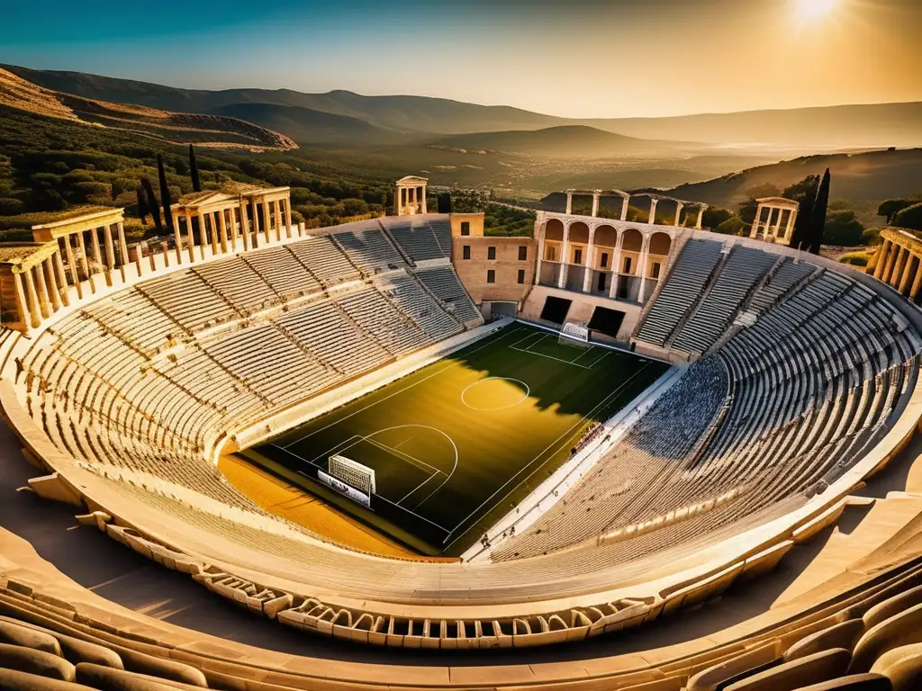 Estadio antiguo de Grecia: símbolo de competencia y excelencia