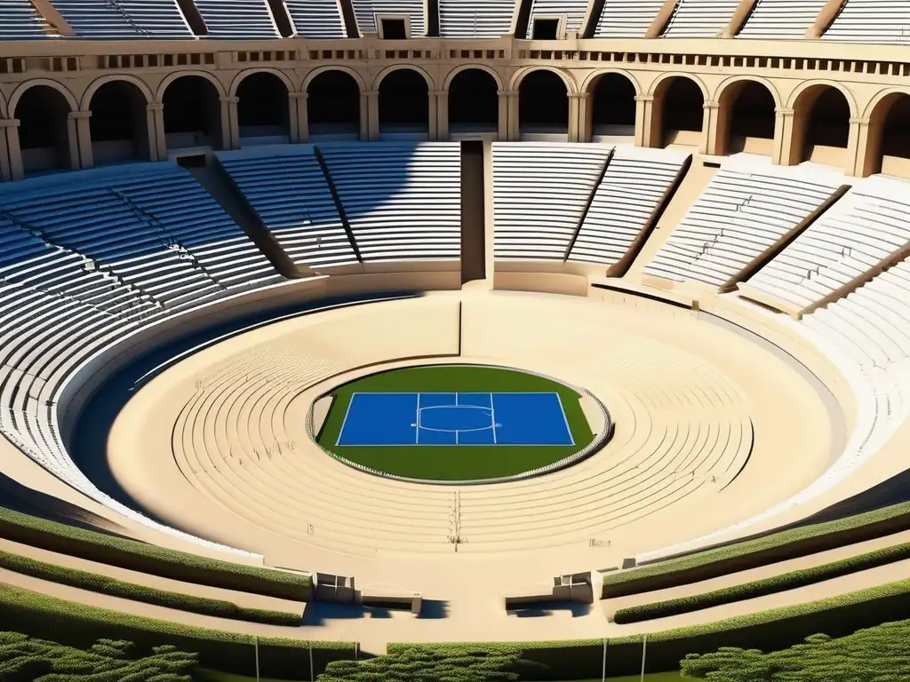 Estadio Olímpico antiguo en Olympia, Grecia - Juegos Píticos Antigua Grecia historia