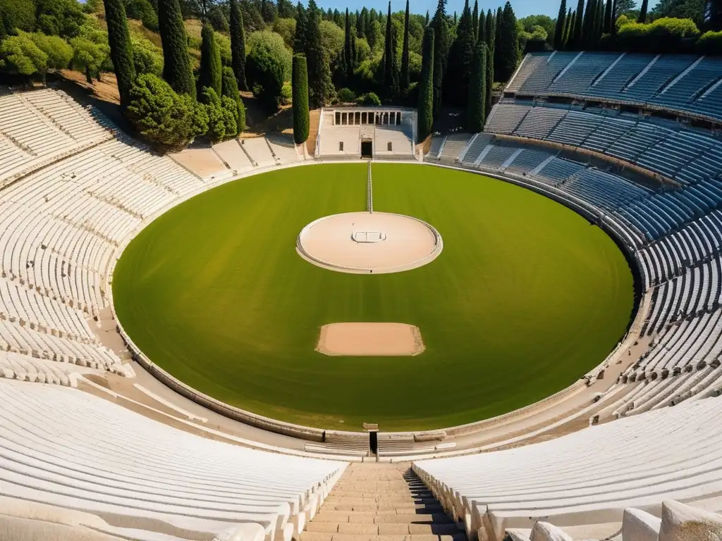 Estadio Olímpico antiguo en Olympia, Grecia - Historia y evolución de los estadios griegos