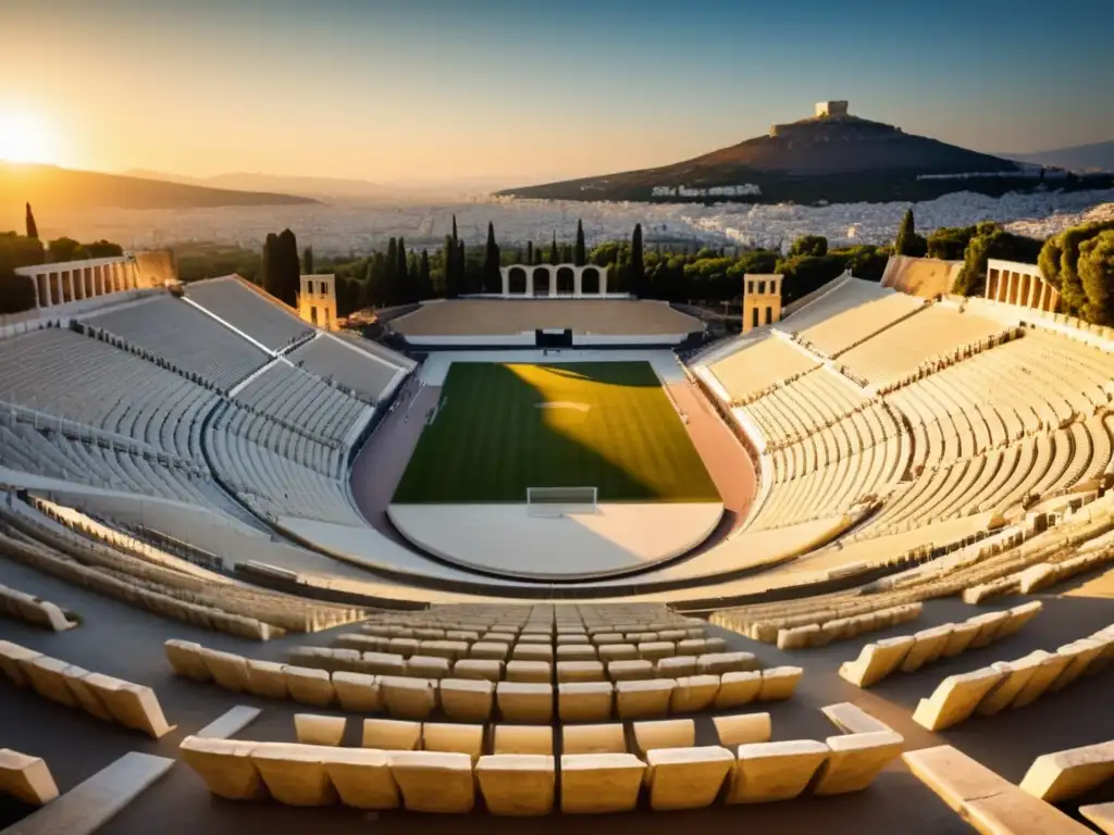 Estadio Olímpico antiguo en Atenas: Origen de los Juegos Olímpicos