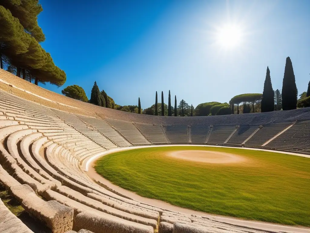 Resurgimiento Juegos Olímpicos modernos: Estadio Olímpico en Olympia, Grecia -