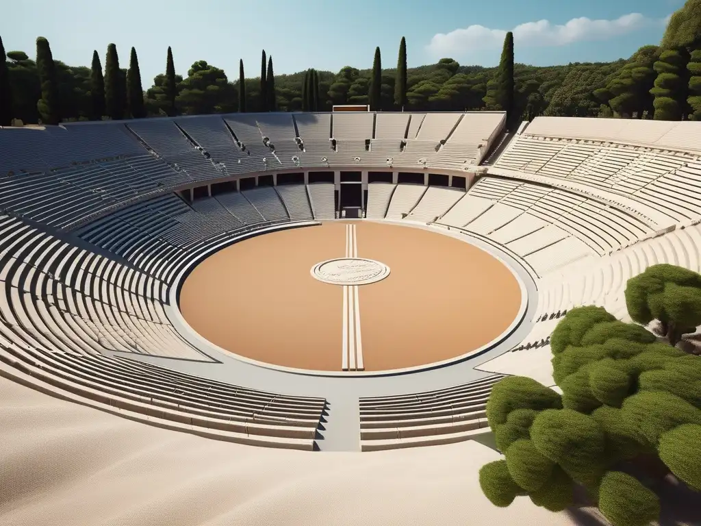 Estadio Olímpico en Olympia, Grecia