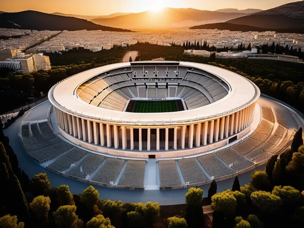 Estadio Panatenaico: Influencia competencias Panatenaicas actualidad deportiva