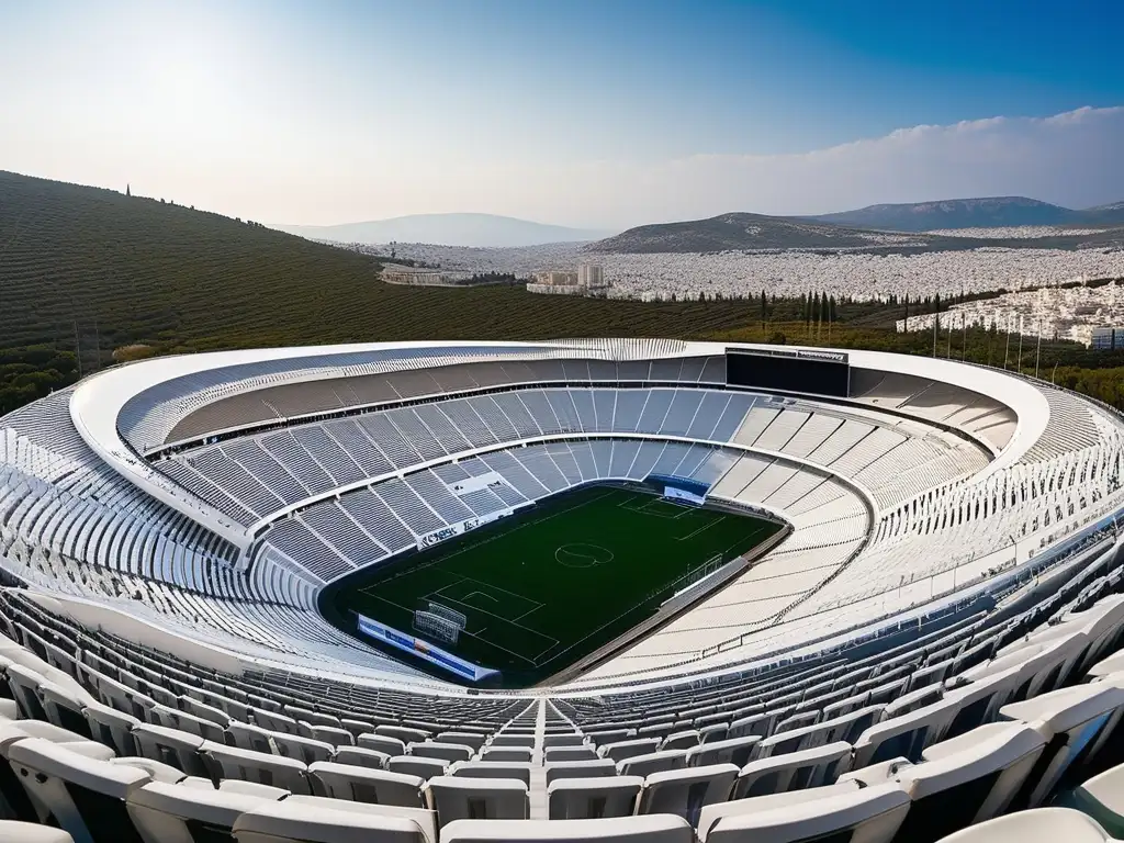 Estadio Panatenaico en Atenas, Grecia - Estadios antiguos Grecia arquitectura monumental