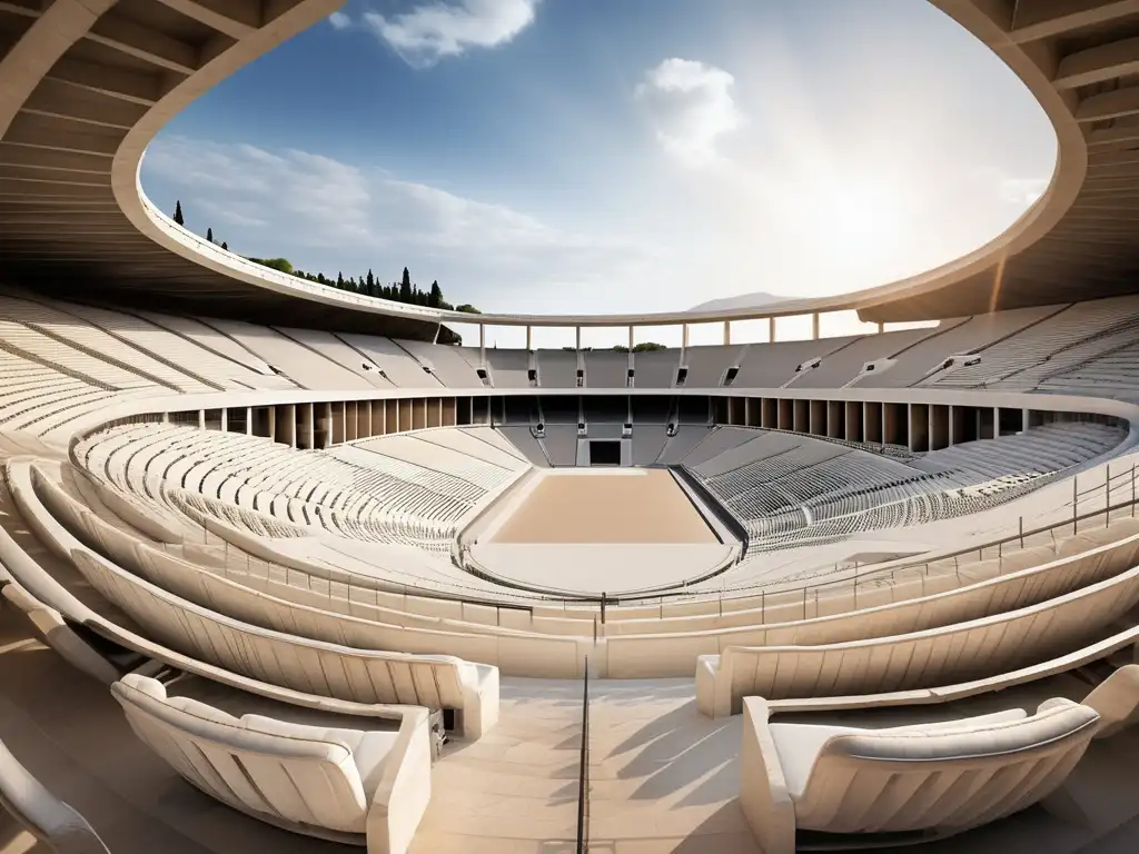 Tradición y deporte en los Juegos Panatenaicos, estadio de Atenas