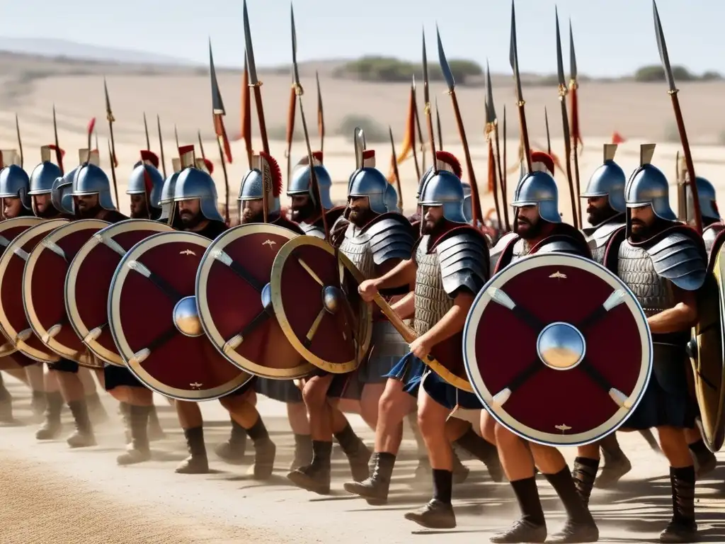 Falange griega en la Batalla de Marathon Táctica de formación en falange griega: Hoplites en la Batalla de Maratón