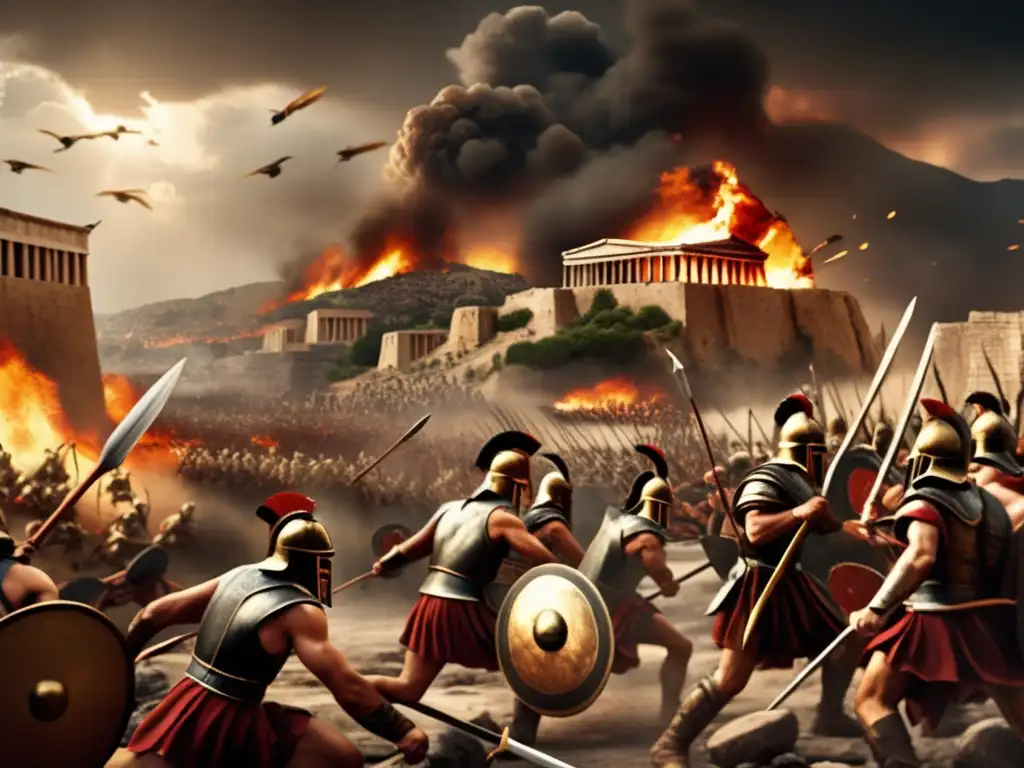 ¿Cómo la guerra del Peloponeso cambió para siempre a la Antigua Grecia? 1 guerra peloponesa antigua 33 1