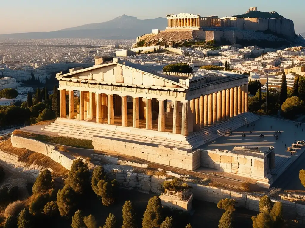 Mitología antigua de Atenas: Leyendas y relatos en la majestuosa Acrópolis