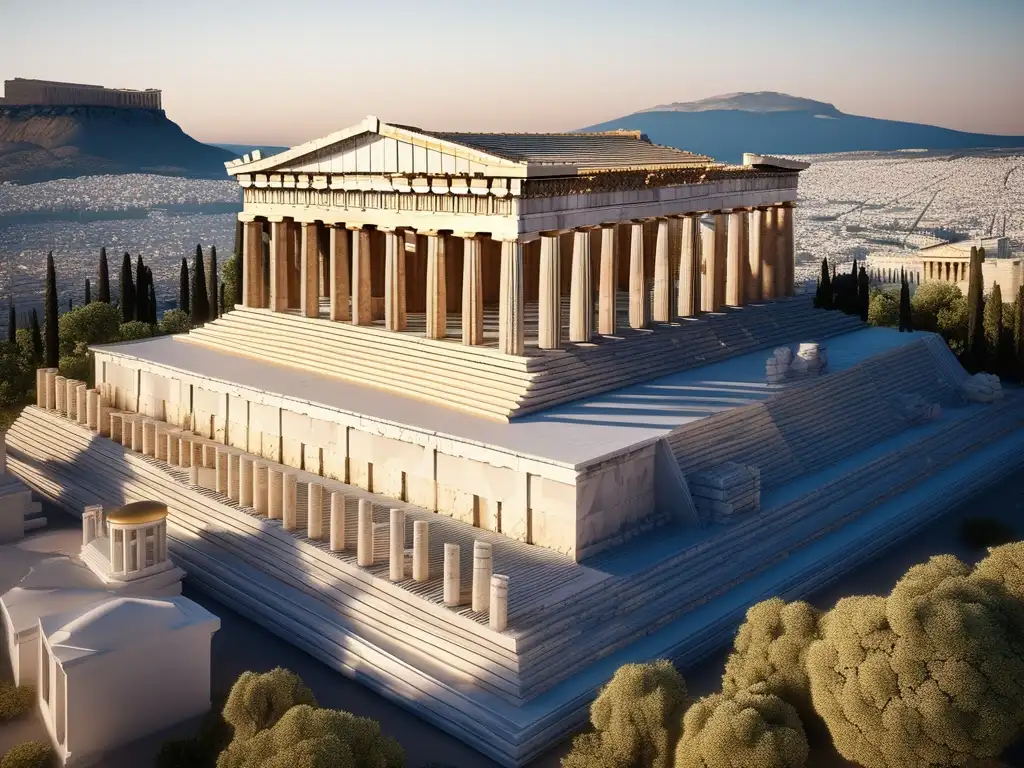 Influencia de Atenas de Pericles en Occidente: Acropolis, Parthenon, arte y cultura griega