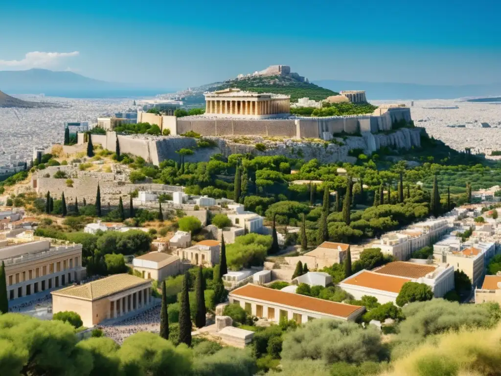 Panorama de Atenas, Grecia: Tratados diplomáticos de la Antigua Grecia