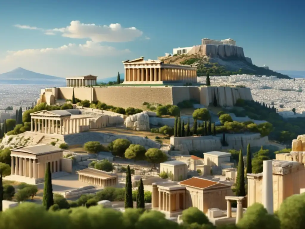 Atenas en las Guerras Macedónicas: Acropolis y el majestuoso Partenón evocan la grandeza de la antigua Grecia