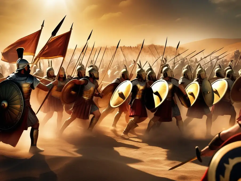Los secretos de la formación en falange: la táctica que definió a los ejércitos griegos 1 imagen batalla epica grecia 59 1