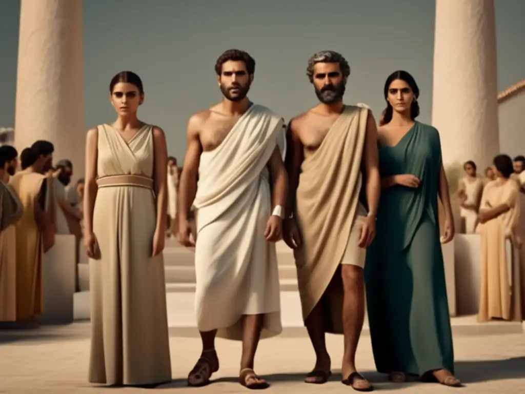 Moda griega antigua: estatus y rol social