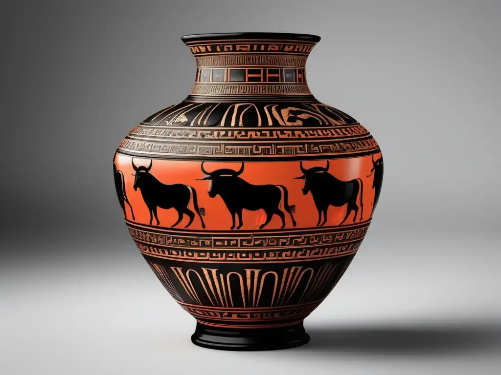 Cerámica griega: significado del toro en Grecia antigua