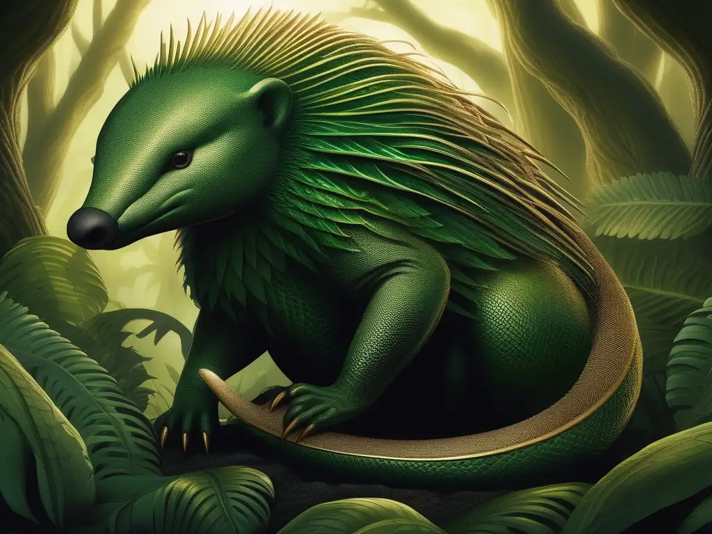 Historia de Echidna y sus monstruos: Echidna, madre de monstruos, serpiente gigante con múltiples cabezas y sus terroríficos descendientes