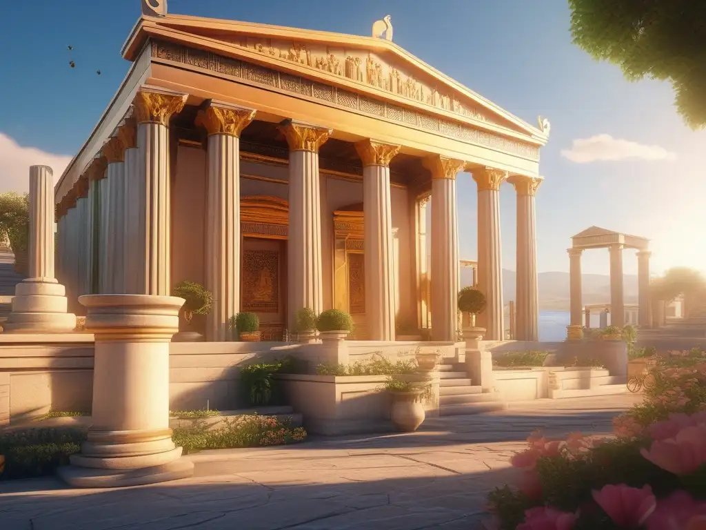 Ciudad antigua griega: templo majestuoso, mercado animado y esclavos en Antigua Grecia - Libertades y derechos de esclavos en la Antigua Grecia