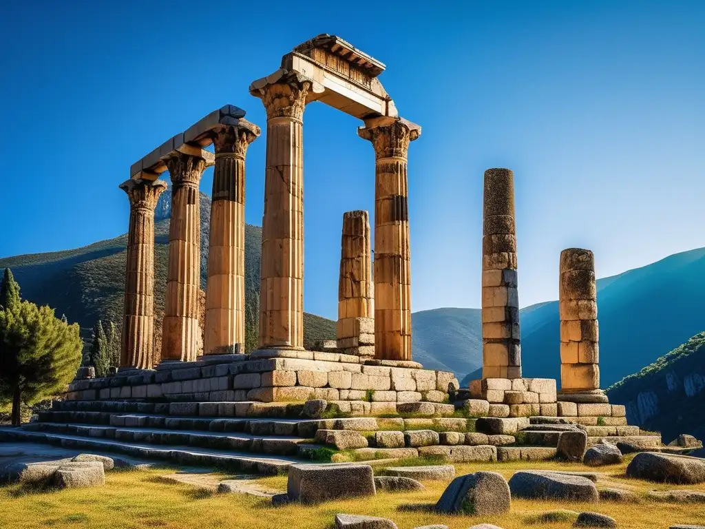 Templo de Apolo en Delphi, Grecia: Importancia de la biología en la Antigua Grecia