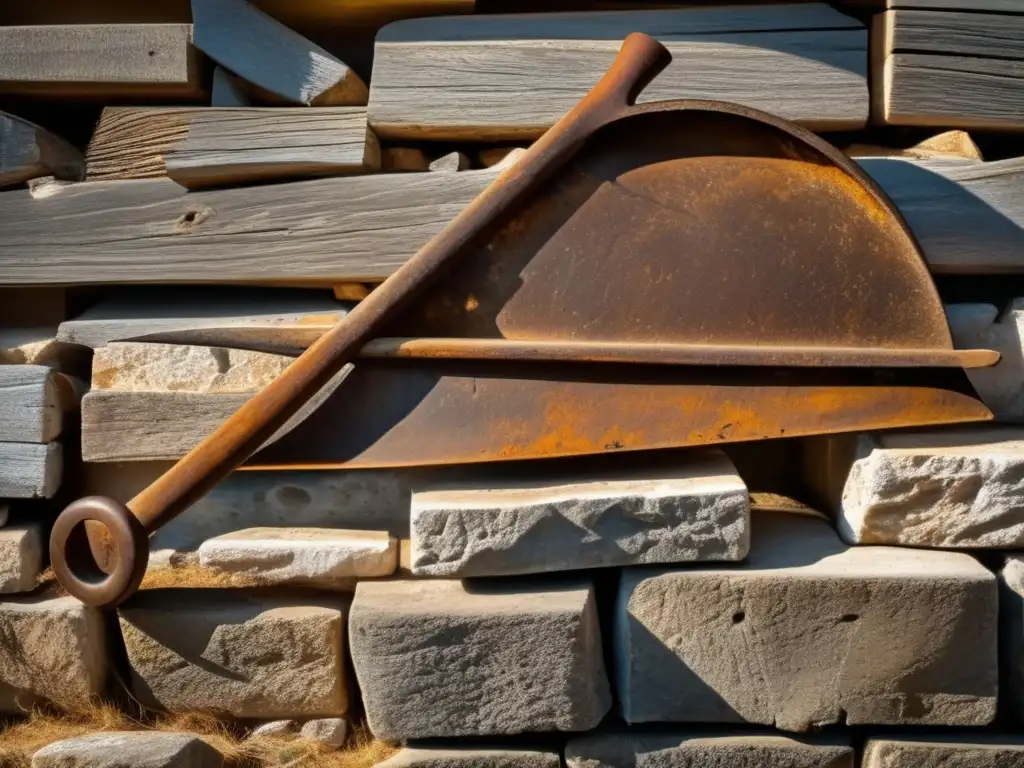 imagen vintage herramienta agricola griega 3 1