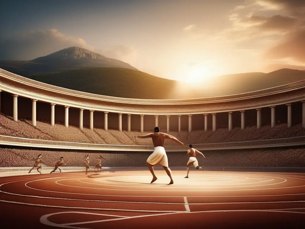 Evolución Juegos Olímpicos Antigua Grecia: Estadio, atletas, espectadores, historia, cultura (110 caracteres)