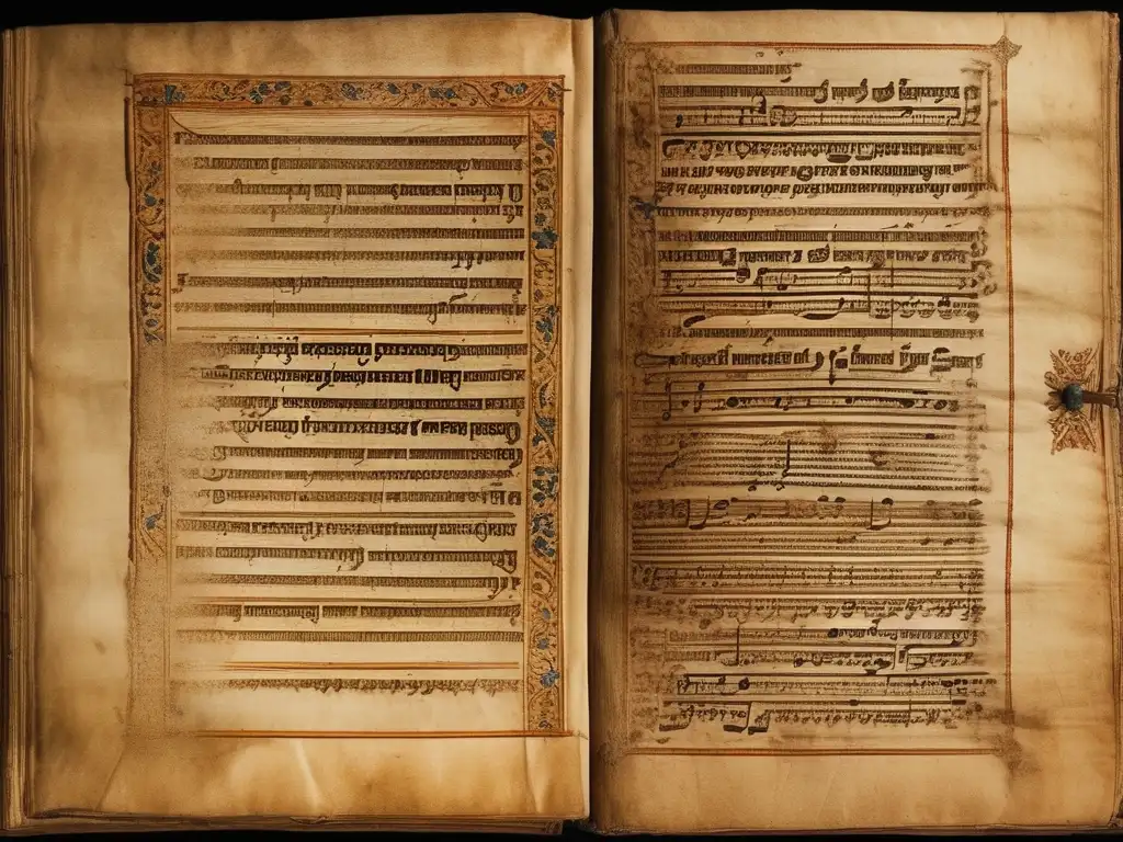 Manuscrito antiguo de Mesomedes, último gran compositor de Grecia