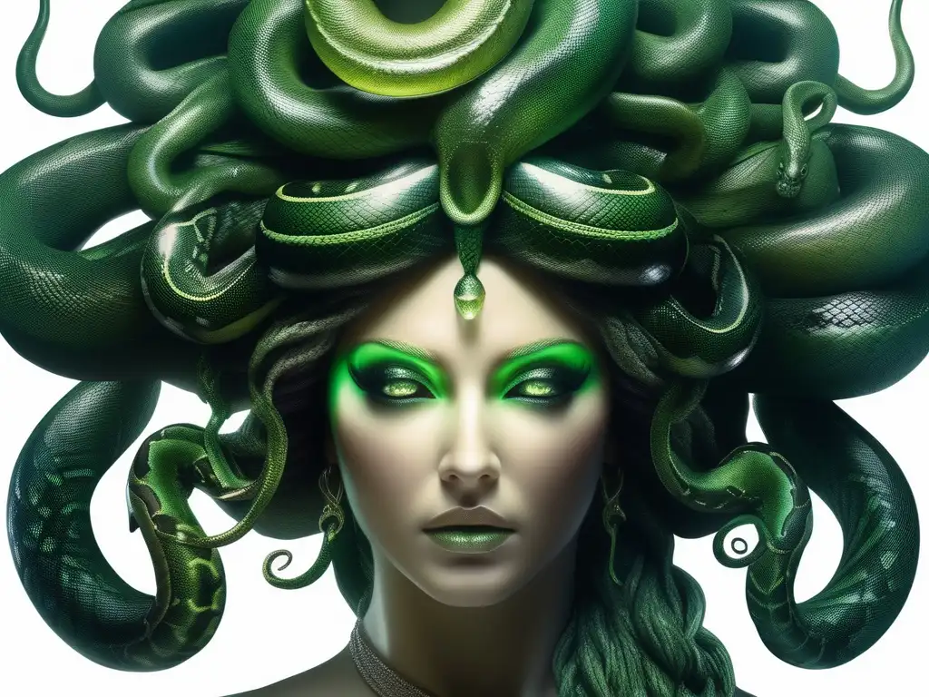 Medusa: Transformación y castigo divino -