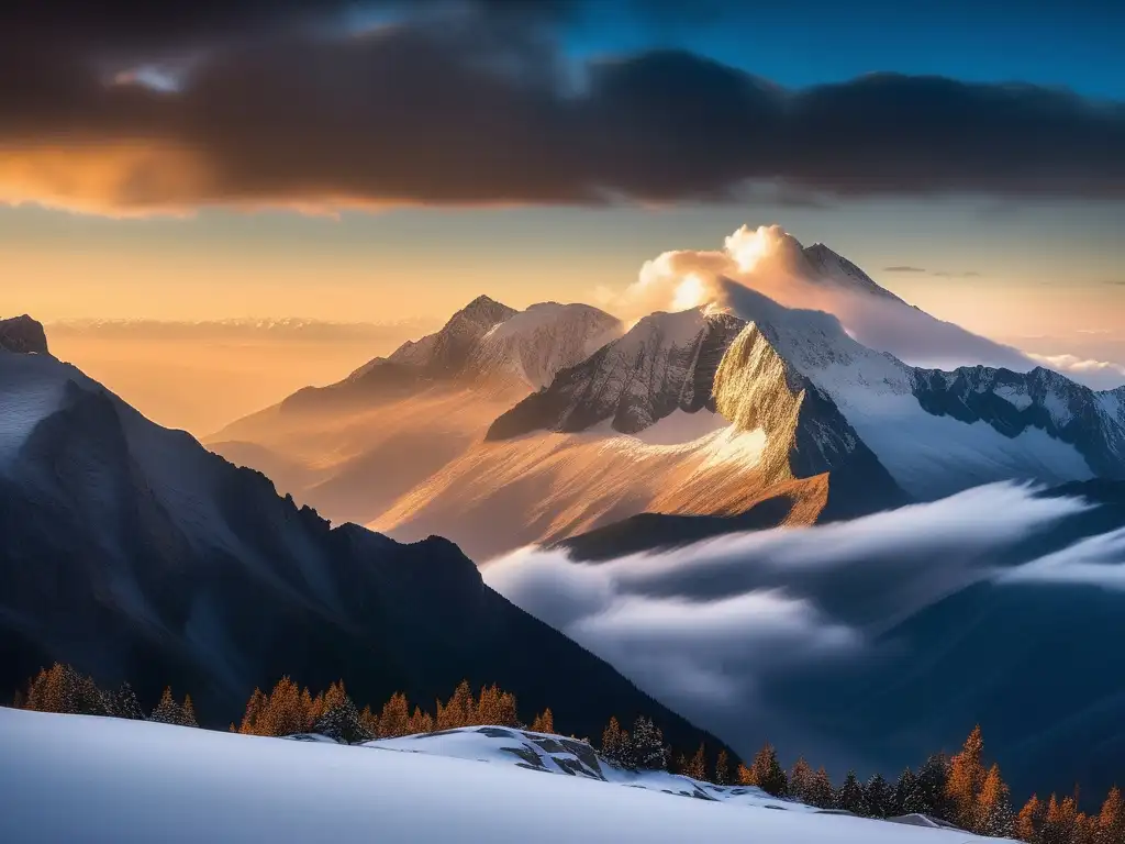 Origen y ascenso de los dioses olímpicos: Majestuosa imagen de Monte Olimpo, dioses griegos y paisaje