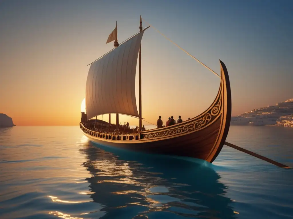 Avances náuticos de la Antigua Grecia: El timón y navegación innovadora