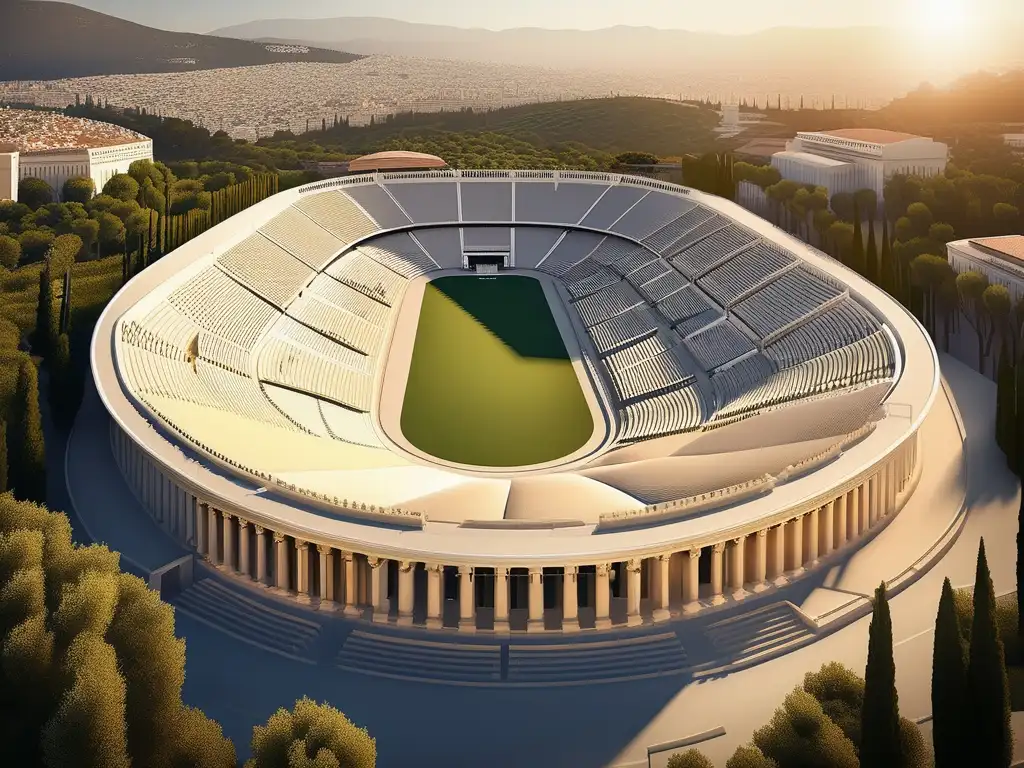 Estadio Panatenaico: Importancia en diplomacia griega