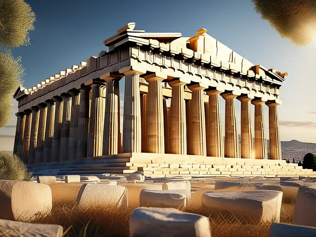 Descubrimientos sorprendentes de la Antigua Grecia: Parthenon, majestuoso templo griego en Atenas