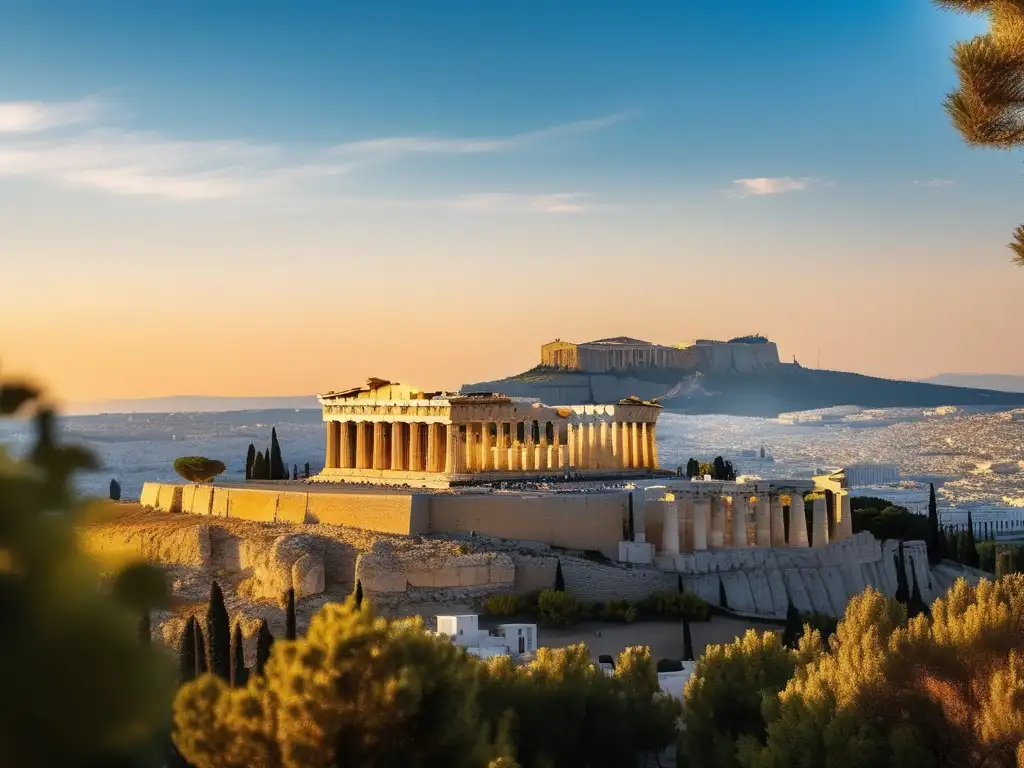 Parthenon en Atenas: Oráculo de Trofonio en el inframundo